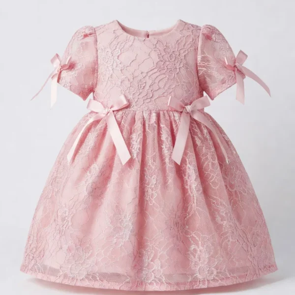 Dress Anak Perempuan Brukat - Baju Pesta Anak 2-8 Tahun