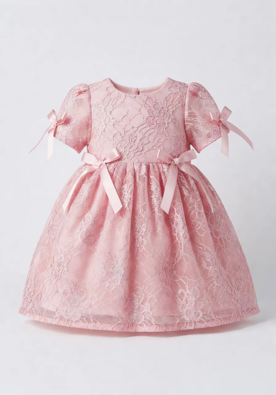 Dress Anak Perempuan Brukat - Baju Pesta Anak 2-8 Tahun
