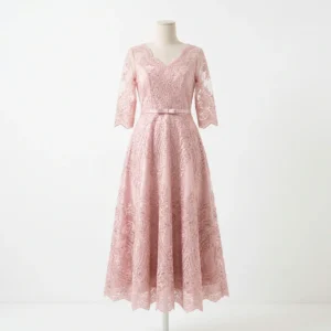 Dress Brukat Elegant
