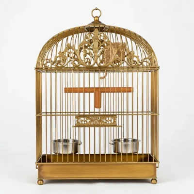 Sangkar Burung Dekoratif Gold